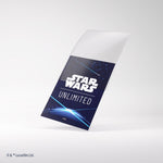 Star Wars Unlimited - Space Blue" (60) Card Sleeves Standard Art Double Sleeving Pack
