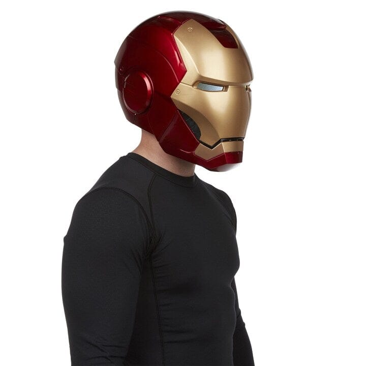 Avengers IRON MAN Electronic Talking Helmet Mask Voice Costume MARVEL
