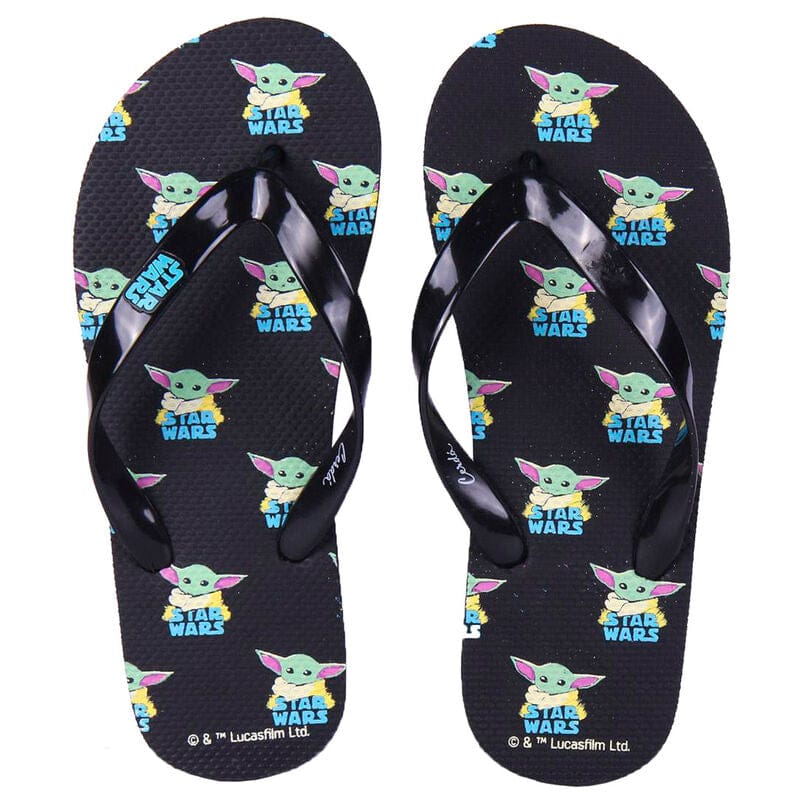 Baby yoda flip online flops