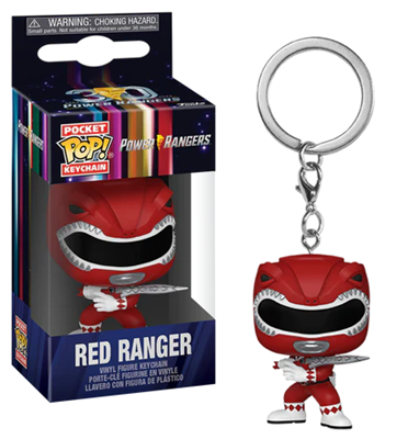 Funko POP! Power Rangers - Red Ranger Keychain