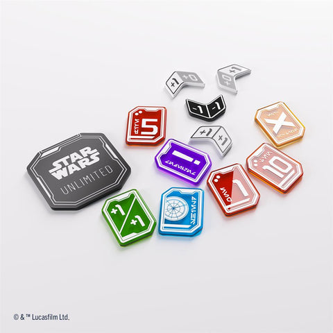 *I LAGER 8/3* Star Wars Unlimited - Acrylic Tokens