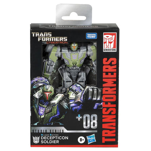 *FÖRBOKNING* Transformers Studio Series Deluxe 08 - Decepticon Soldier  (Gamer Edition)