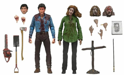 *FÖRBOKNING* Evil Dead- Ultimate Bloody Ash & Cheryl Williams 2-Pack