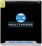 DC Multiverse - Clayface, Batman & Batwoman Multipack (DC Rebirth) (Gold Label)