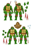 *FÖRBOKNING* Turtles - Leonardo, Raphael, Michelangelo, & Donatello 4-Pack (Mirage Comics)