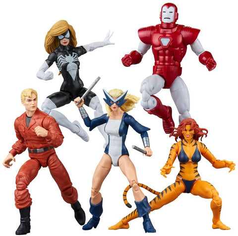 *I LAGER 30/4* Marvel Legends - 5-Pack The West Coast Avengers Exclusive