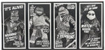 *FÖRBOKNING* Universal Monsters x Turtles - Turtles Black & White 4-Pack