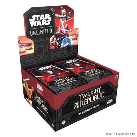 *FÖRBOKNING* Star Wars Unlimited - Twilight of the Republic Booster Display (24)