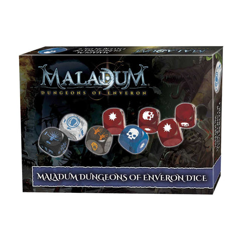 Battle Systems Maladum - Dungeons of Enveron Dice