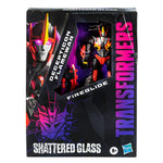 Transformers Shattered Glass - Decepticon Flamewar with Fireglide & IDW’s Flamewar (Exclusive)