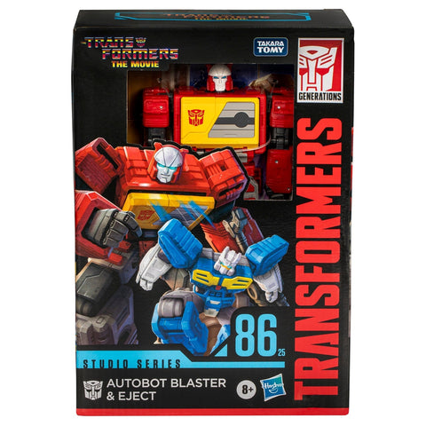 *I LAGER 30/4* Transformers Studio Series Voyager 86-25 - Autobot Blaster and Eject