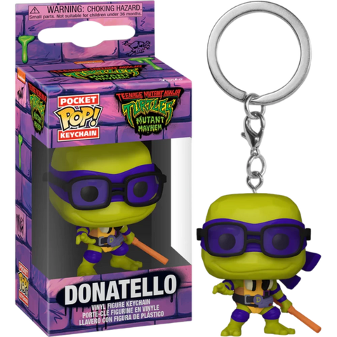 Funko POP! Turtles - Donatello Mutant Mayhem Keychain