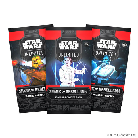 Star Wars Unlimited - Spark of Rebellion Booster Pack 1st