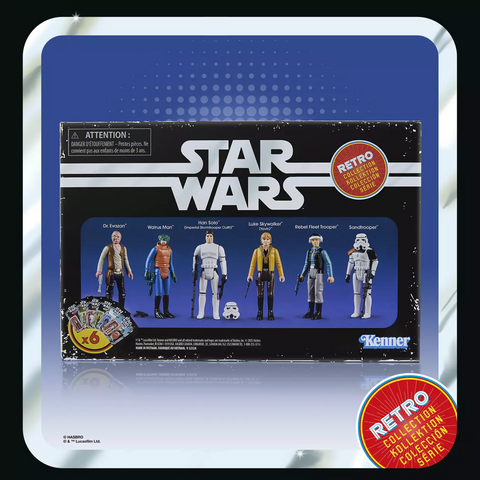 *FÖRBOKNING* Star Wars Retro Collection - A New Hope Figure Multipack