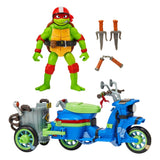 Turtles Mutant Mayhem - Battle Cycle with Raphael