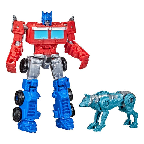 Transformers Rise of the Beasts - Optimus Prime & Chainclaw Alliance Weaponizer 2-Pack