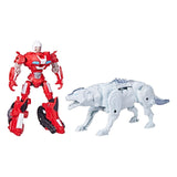 Transformers Rise of the Beasts - Arcee &amp; Silverfang Alliance Combiner 2-Pack 
