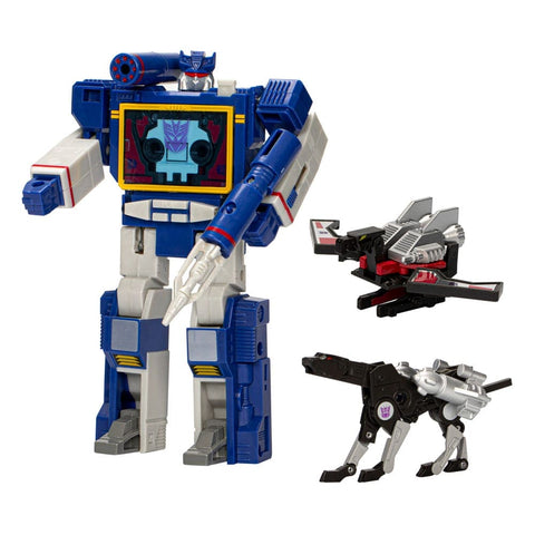 Transformers Retro G1 - Decepticon Communicator Soundwave with Laserbeak & Ravage