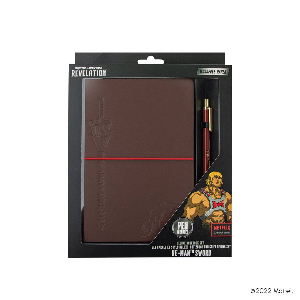 Masters of the Universe - Notebook with Pen He-Man with Sword ...