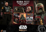Star Wars Hot Toys - Boba Fett (Repaint Armor) and Throne