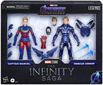 Marvel Legends The Infinity Saga - Captain Marvel and Rescue Armor