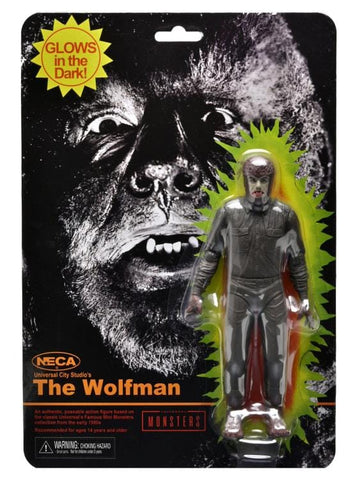 Universal Monsters - Retro The Wolfman (Glow in the Dark)